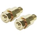 Power House Side-Mount Battery Terminals, Gold PO2621310